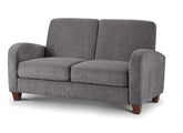 Vivo Dusk Grey Sofa Bed - closed